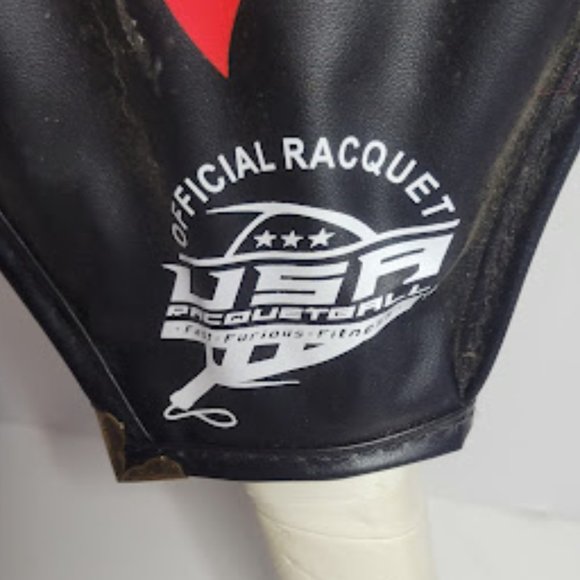 EKTELON RACQUET BALL RACQUET WITH COVER PRE-OWNED BUT STRINGS ARE TIGHT - Picture 2 of 7